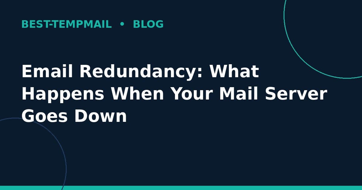 Email Redundancy: What Happens When Your Mail Server Goes Down